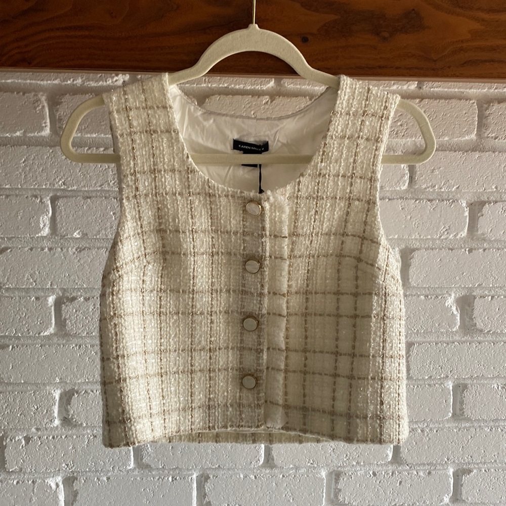 Karen Millen Tweed Top